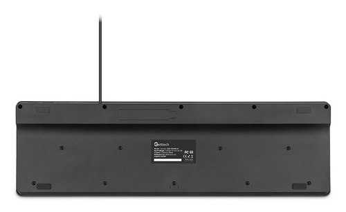 Miniatura 3 de Teclado Getttech GGK-ESMWR-01 Alámbrico, USB, Negro