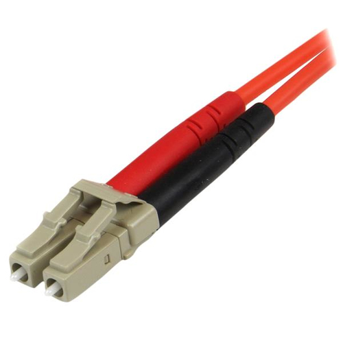 Miniatura 2 de Cable StarTech.com 1 m, Fibra OM2, LC, ST, 10 Gbit/s, Naranja