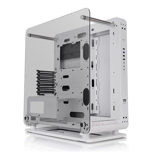 Miniatura 2 de Gabinete Thermaltake Core P6 Tempered Glass Snow Mid Tower Midi Tower, PSU No, Blanco