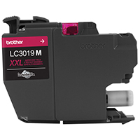 Cartucho de tinta Brother LC-3019M Original, Magenta, Extra (Súper) alto rendimiento