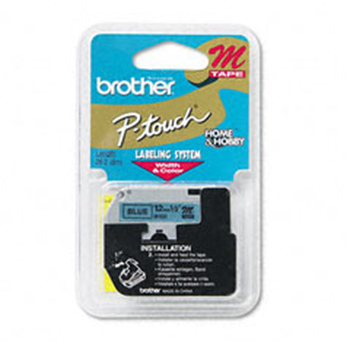 Etiquetas para impresora Brother M531, Azul, M, 26.2 ft, 2.54 cm (1")