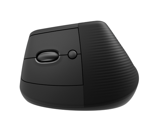 Miniatura 4 de Mouse Logitech Lift Óptico, 6 Botones, 4000 DPI, RF inalámbrico + bluetooth, 10 m, Grafito