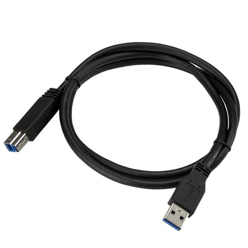 Miniatura 3 de Cable USB StarTech.com USB A a USB B, 5000 Mbit/s, Negro