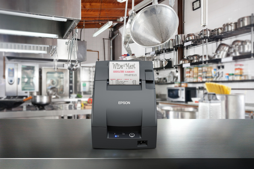 Miniatura 2 de Impresora de recibo Epson TM-U220IIB Matriz de punto, Impresora de TPV, Alámbrico, USB, Gris