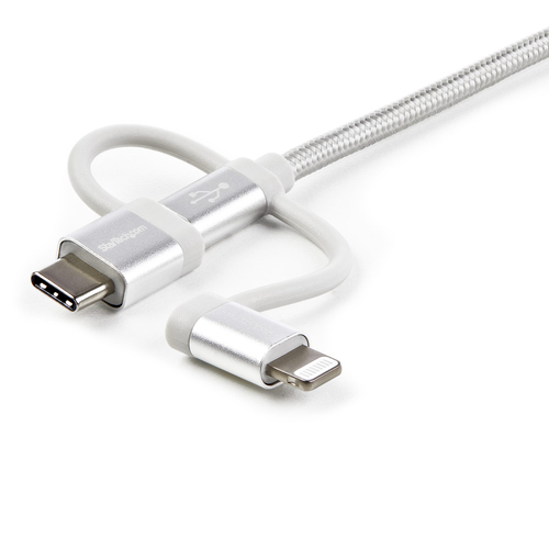 Miniatura 3 de Cable USB StarTech.com USB A a Micro-USB B, Plata