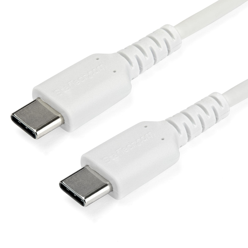 Cable USB StarTech.com USB C a USB C, 480 Mbit/s, Blanco