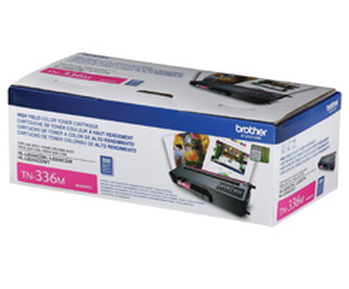 Miniatura 5 de Tóner Brother TN-336M Original, Magenta, Alto rendimiento (XL)