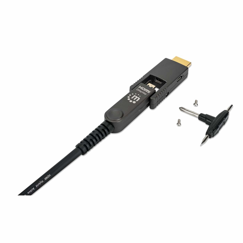 Miniatura 3 de Cable Hdmi Manhattan 355698 Canal Ethernet, 50 m, Negro
