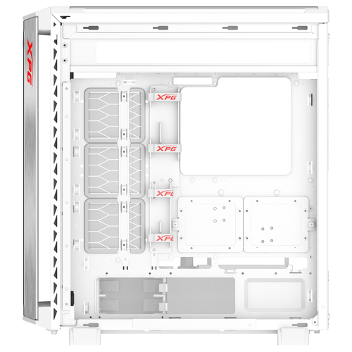 Miniatura 3 de Gabinete XPG BATTLECRUISER II ST Midi Tower, PSU No, Vent. 3x 120 mm, Vent. 1x 120 mm, Blanco