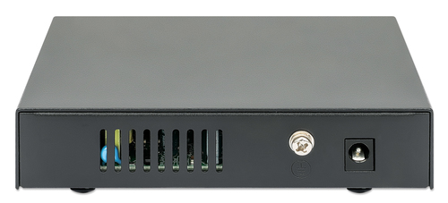Miniatura 3 de Switch Intellinet Switch PoE+ con 5 puertos Gigabit RJ-45 5, Gigabit Ethernet (10/100/1000), 4 POE, Negro