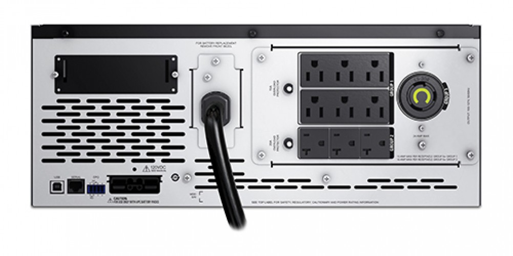 Miniatura 5 de No Break APC SMX3000LV 3 kVA / 2700 W, 540 J, Entrada 153 V, Salida 120 V, 10 salidas AC, Negro