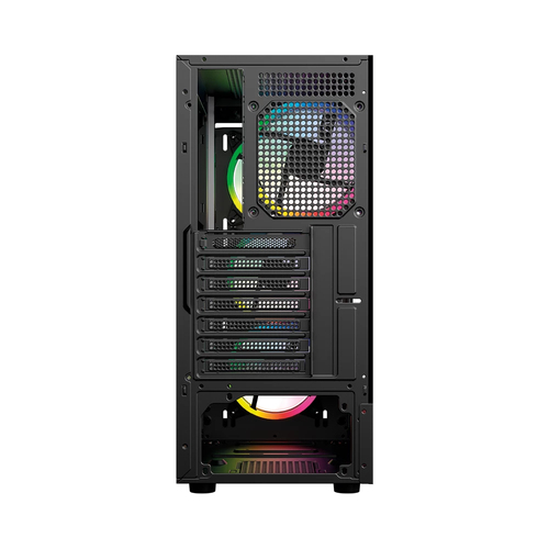 Miniatura 4 de Gabinete Balam Rush BR-943956 Midi Tower, PSU No, Vent. 3x 120 mm, Vent. 1x 120 mm, Negro