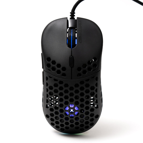 Mouse Vortred V-930716 Óptico, 7 Botones, 12800 DPI, Negro