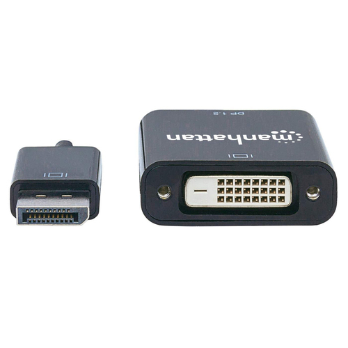 Miniatura 4 de Adaptador vídeo Manhattan Adaptador DisplayPort 1.2a a DVI-D DisplayPort a DVI-D, 0.23 m, Negro