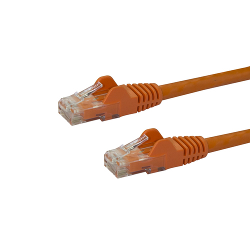 Patchcord StarTech.com Cat6, 1.8 m, U/UTP (UTP), Naranja