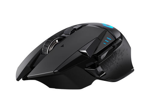 Miniatura 4 de Mouse Logitech G G502 LIGHTSPEED Óptico, 11 Botones, 16000 DPI, RF inalámbrico, Negro