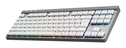 Miniatura 4 de Teclado Logitech G G515 LIGHTSPEED TKL Inglés, Inalámbrico, RF inalámbrico + bluetooth, Interruptor mecánico, LED RGB, Blanco