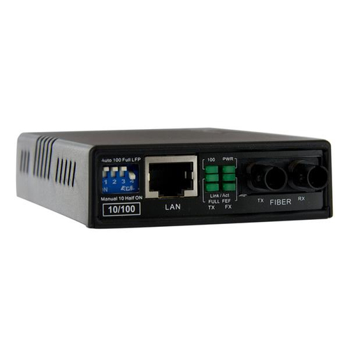Miniatura 3 de Conversor de medios StarTech.com 100 Mbit/s, ST, 2000 m