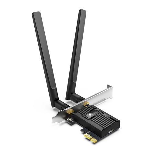 Tarjeta de red inalambrica TP-Link Archer Archer TX55E PCI Express, Wi-Fi 6 (802.11ax), Negro