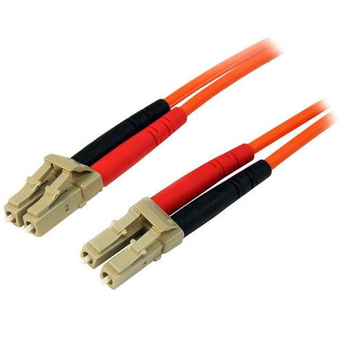 Cable StarTech.com 3 m, Fibra OM2, LC, LC, 10 Gbit/s, Naranja