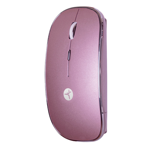 Miniatura 4 de Mouse TechZone TZACMOI27 Óptico, 4 Botones, 1600 DPI, RF inalámbrico, 10 m, Rosa