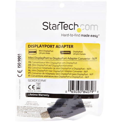 Miniatura 2 de Adaptador StarTech.com Mini DisplayPort a DisplayPort, Negro