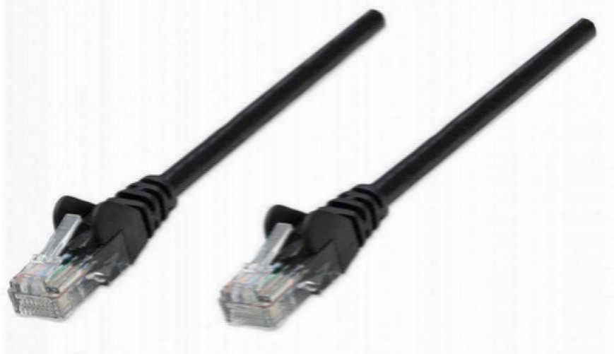 Patchcord Intellinet Cable Patch Cat5e, UTP Cat5e, 5 m, U/UTP (UTP), Negro