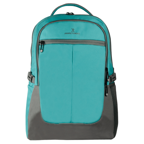 MOCHILA Perfect Choice PC-083863 Hasta 15.6", Poliéster, Turquesa