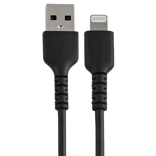 Miniatura 2 de Cable para móvil StarTech.com 0.3 m, USB A a Lightning, Negro
