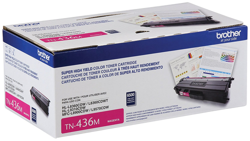 Miniatura 5 de Tóner Brother TN-436M Original, Magenta, Extra (Súper) alto rendimiento