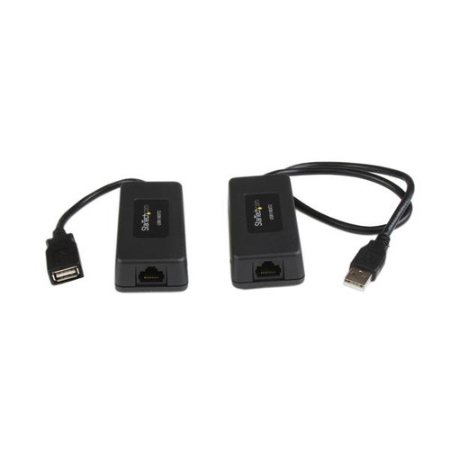 Extensor de red StarTech.com 12 Mbit/s, 2RJ-45, Negro