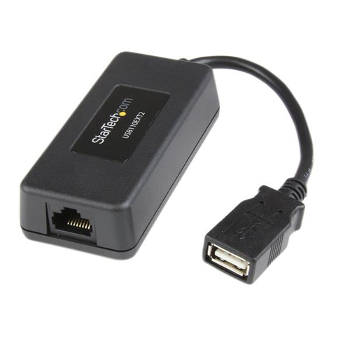 Miniatura 4 de Extensor de red StarTech.com 12 Mbit/s, 2RJ-45, Negro