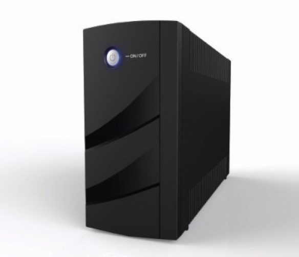 No Break Vica Optima 1250 1.25 kVA / 625 W, Entrada 127 V, 8 salidas AC, Negro