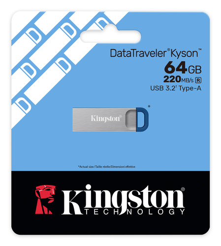 Miniatura 2 de USB MEMORIA KINGSTON 64GB DATA
