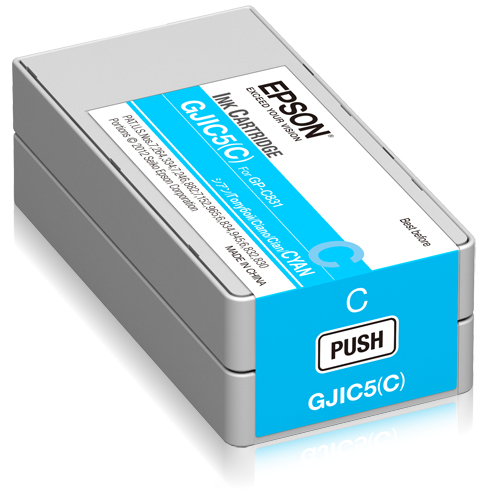 Cartucho de tinta Epson GJIC5(C) Original, Cian, 32.5 ml