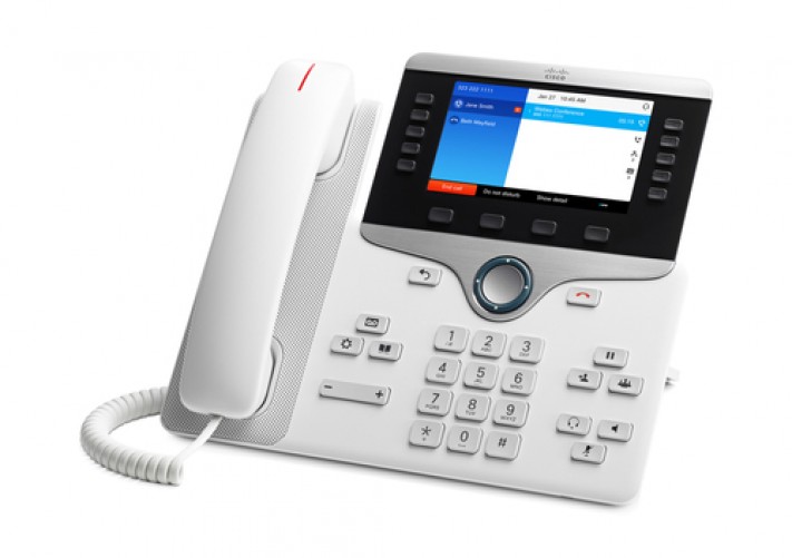 Teléfono Ip Cisco 8841 Terminal con conexión por cable, PoE, Carbón vegetal
