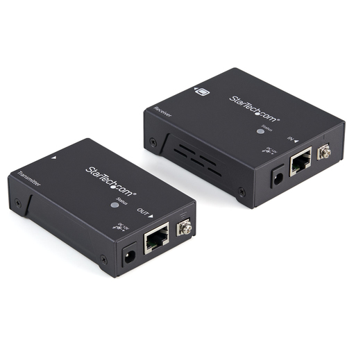 EXTENSOR StarTech.com Transmisor y receptor AV, 4096 x 2160, 1HDMI, Hasta 100 m, Negro
