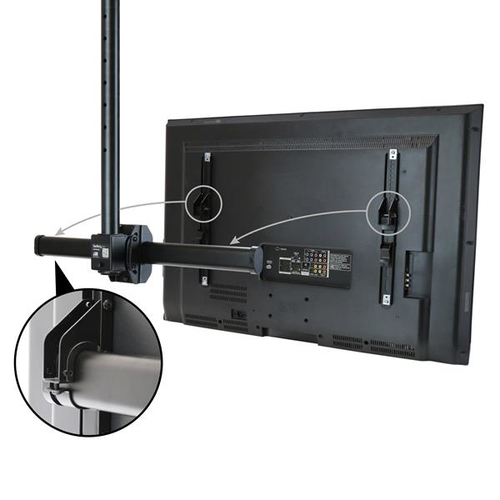 Miniatura 2 de Soporte StarTech.com Soporte de TV para Techo - con Mástil de 560 a 910 mm, 50 kg, 94 cm (37"), 190.5 cm (75"), 200 x 200 mm, 600 x 400 mm, 560 - 910 mm