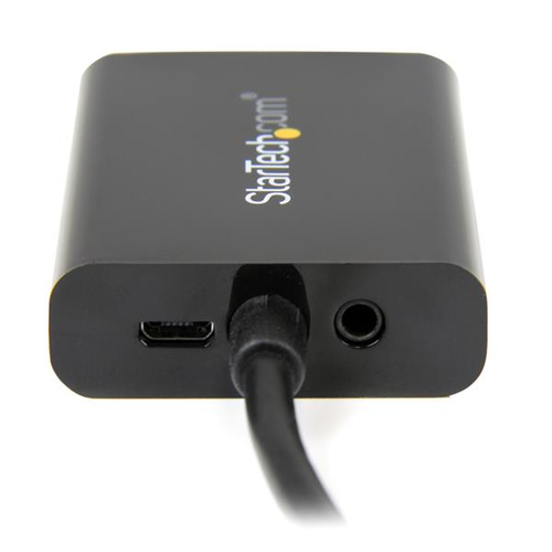 Miniatura 2 de Adaptador vídeo StarTech.com Cable Adaptador Externo Convertidor de Video y Audio Micro HDMI a VGA - 1920x1200, 1920 x 1080 Pixeles, 1080p, 60 Hz, Negro, Convertidor de video activo, 0 - 60 °C