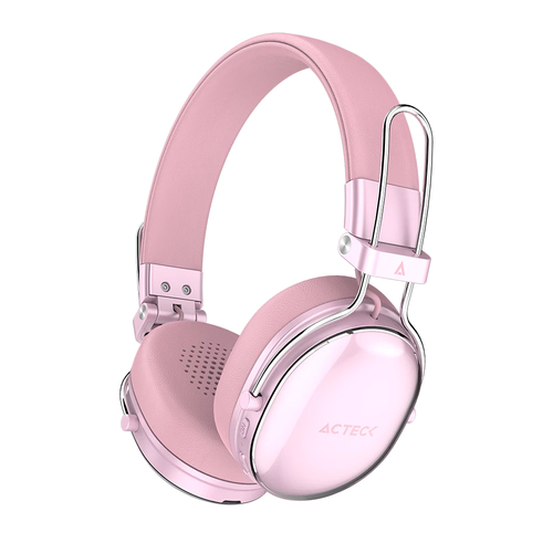 Miniatura 4 de Audífonos Acteck AC-940900 Diadema, Inalámbrico, USB, Bluetooth, Rosa