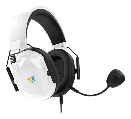 Audífonos Balam Rush Aviator Level HA757 Diadema, Alámbrico, 3.5 mm, USB, Negro, Blanco
