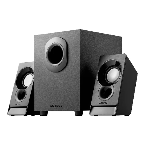 Bocinas Acteck AS470 2.1, 3.5 mm, Alámbrico, Hogar, Negro
