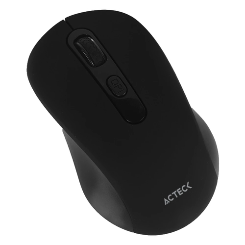Miniatura 3 de Mouse Acteck JOY MI215 Óptico, 3 Botones, 1600 DPI, RF inalámbrico, Negro