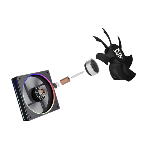 Miniatura 3 de Disipador Balam Rush Heliux Pro HEX50 12 cm, 2200 RPM, Negro