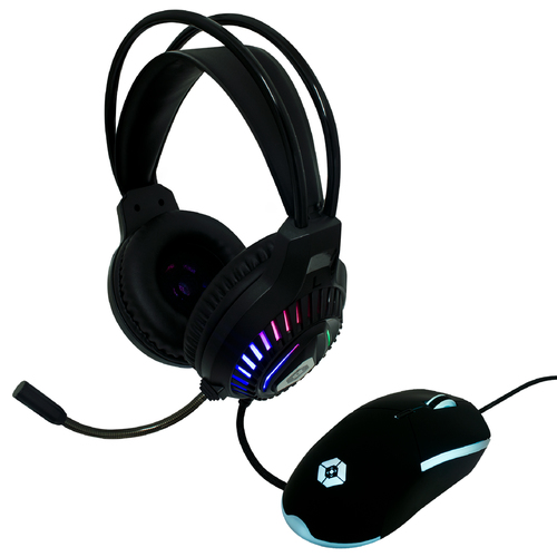 Miniatura 5 de Audífonos Perfect Choice V-930648 Diadema, Alámbrico, USB, Negro