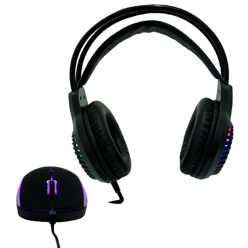 Miniatura 4 de Audífonos Perfect Choice V-930648 Diadema, Alámbrico, USB, Negro