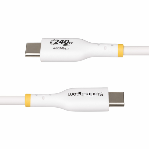 Miniatura 3 de Cable USB StarTech.com USB C a USB C, Blanco