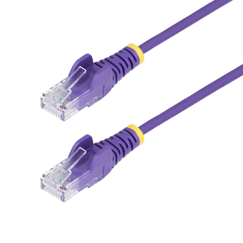 Patchcord StarTech.com Cat6, 1.5 m, U/UTP (UTP), Púrpura