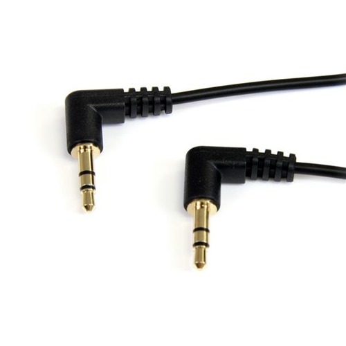 Cable de audio StarTech.com 3,5mm a 3,5mm, 0.91 m, Negro