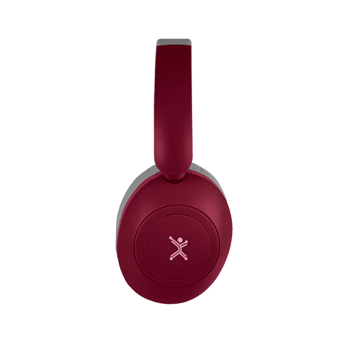 Miniatura 3 de Audífonos Perfect Choice PC-117162 Diadema, Inalámbrico y alámbrico, 3.5 mm, USB, Bluetooth, Gris, Rojo